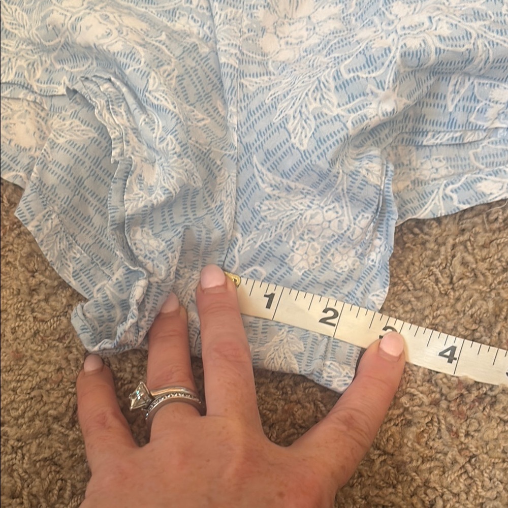 EUC VS l White and Blue Sleepwear Set - Picture 9 of 11